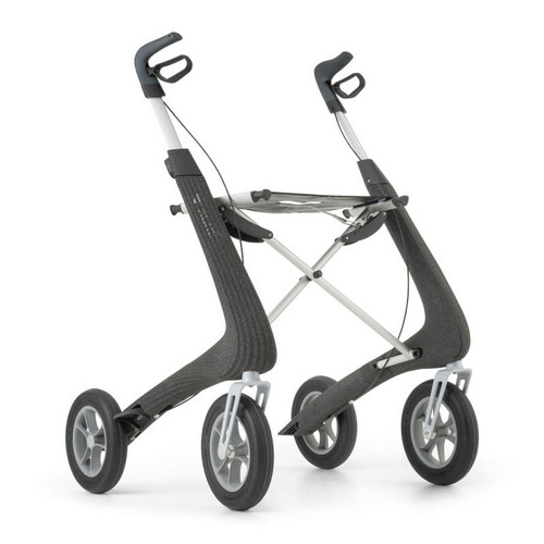 byACRE | Nordic Pioneer - Granite Black - Rollator - Outdoor & Indoor