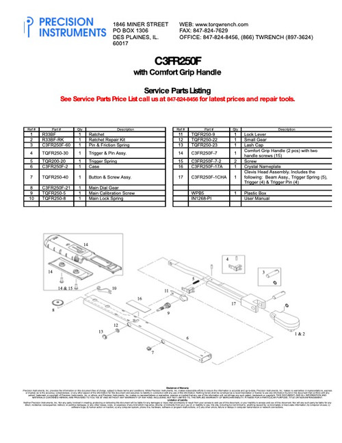 Crystal Nameplate - C3FR250F-17A