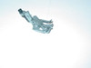 DOUBLE NEEDLE WALKING FOOT W/SPRING LOADED CENTER GUIDE FOR PFAFF 1296/1246