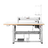 CONSEW 206RBL-25" LONG ARM WALKING FOOT NEEDLE FEED SEWING MACHINE/STAND