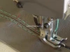 Yamata LU-1765  Double Needle, Walking Foot, Post Bed, SPLIT NEEDLE BAR Machine 