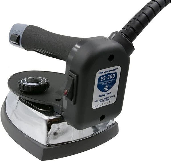 Silver Star ES-300 Gravity Iron with Teflon Shoe & Filter