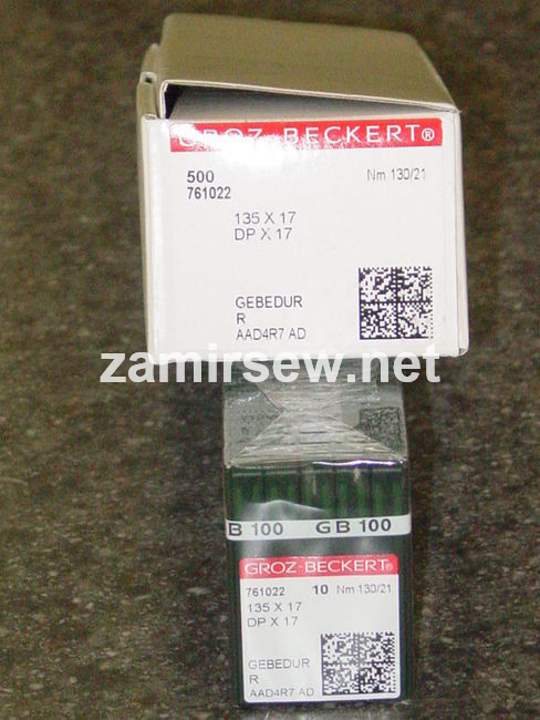 GROZ-BECKERT Sewing Needles           135 X 17  GEBEDUR 