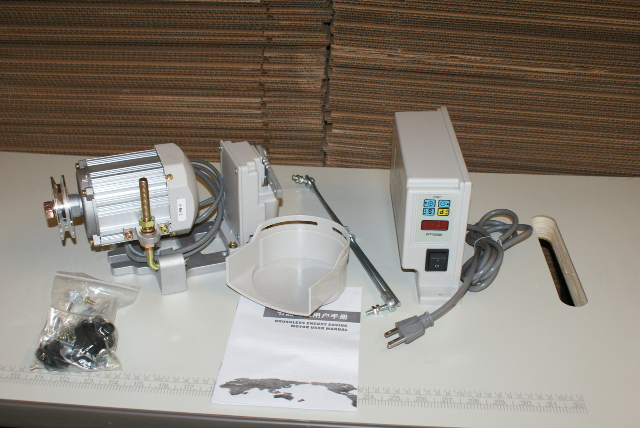 Nitron NT-550W Sewing Machine Servo Motor 3/4 HP 110V.