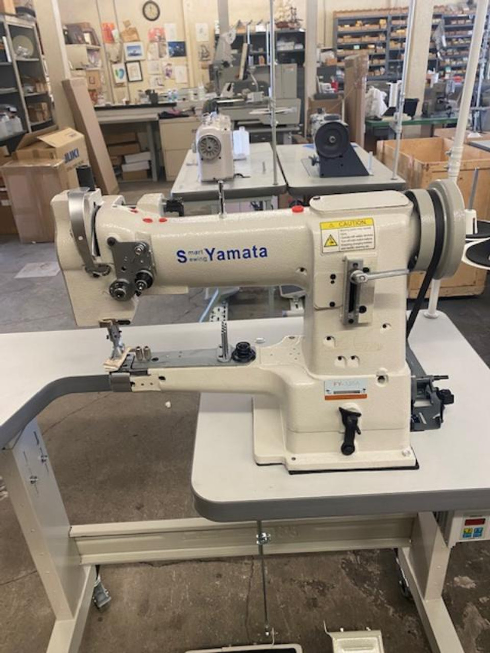 Yamata 335 Cylinder Bed Walking Foot Machine - Zamir Sewing Machine Co