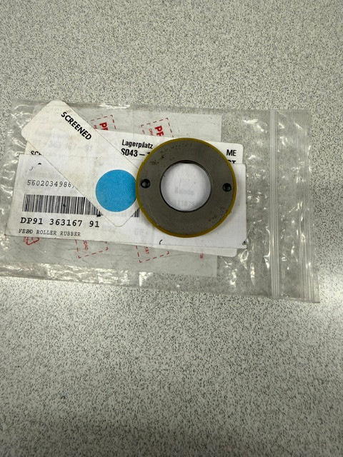 91-363167-91/000-PFA Rubber Roller 