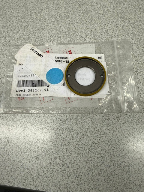 91-363167-91/000-PFA Rubber Roller 