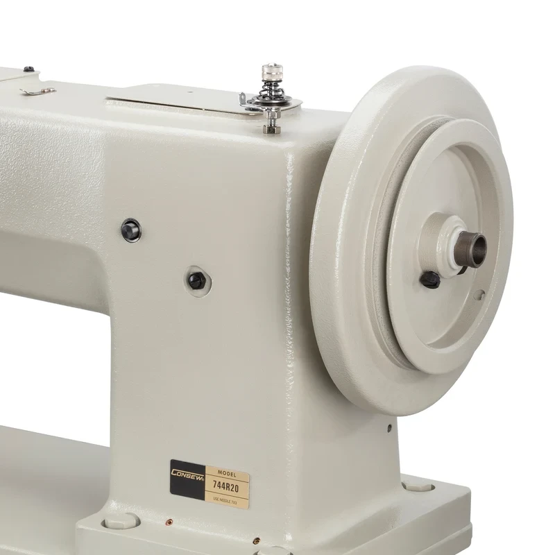 Consew 744R20 Extra Heavy Duty Single Needle 20 Inch Long Arm Walking Foot Sewing Machine