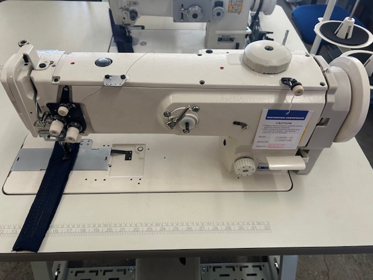 Yamata FY-1508NH-L 14" Single Needle Extra Heavy Walking Foot Industrial Sewing Machine Leather