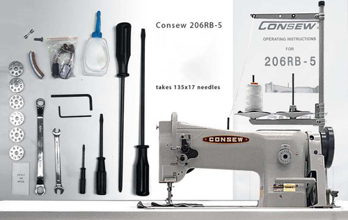Consew 206RB5 Industrial Sewing Machine Walking Foot Clutch/Stand Consew 206RB5 Industrial Sewing Machine Walking Foot Clutch/Stand