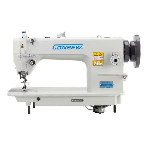 Consew P1206RB-1 Drop Feed , Needle Feed , Walking Foot , Lockstitch Machine , Reverse , Big Bobbin  