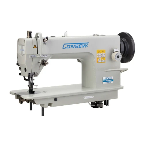 Consew P1206RB-1 Head Only , Needle Feed , Walking Foot , Lockstitch Machine , Reverse , Big Bobbin