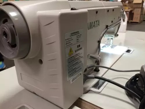 Yamata FY9300 High Speed Straight Stitch Sewing Machine, Direct Drive, Undertrimmer, 