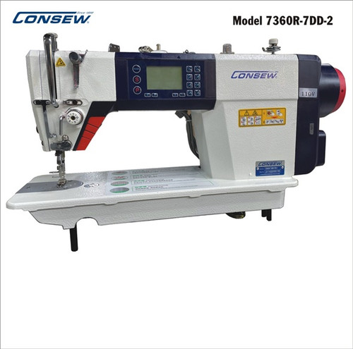 Consew 7360R-7DD-2 High Speed Straight Stitch, Direct Drive Single Needle Sewing Machine Consew 7360R-7DD-2 High Speed Straight Stitch, Direct Drive Single Needle Sewing Machine