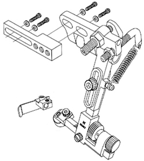 KG1245 Long Straight Guide & Roller Guide