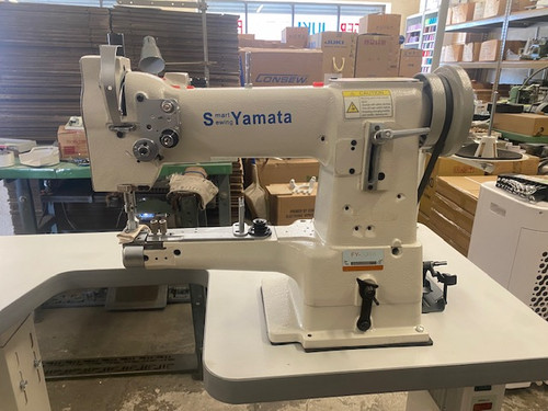 Yamata 335 Cylinder Bed Walking Foot Machine - Zamir Sewing
