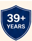 39+ Years