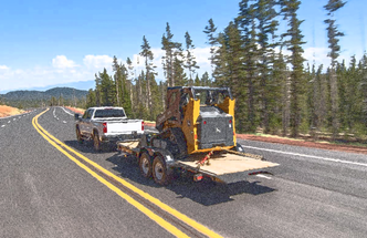 How to Keep Equipment Windshields Safe While Towing