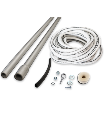 Bungee Return Assembly for Roll Tarps