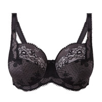 Panache Clara Full Cup Bra - Red and Black