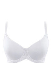 Panache Cari Moulded Spacer T Shirt Bra - White |