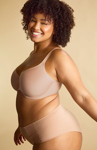 Sculptresse Elegance Moulded Spacer T Shirt Bra - Honey | Panache