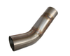 Vertical Transition, 3" Round to Oval 2590TRVLS, Stainless Steel