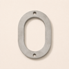 3" Oval  Collector Flange, ID 2.47" x 3.625", Stainless Steel