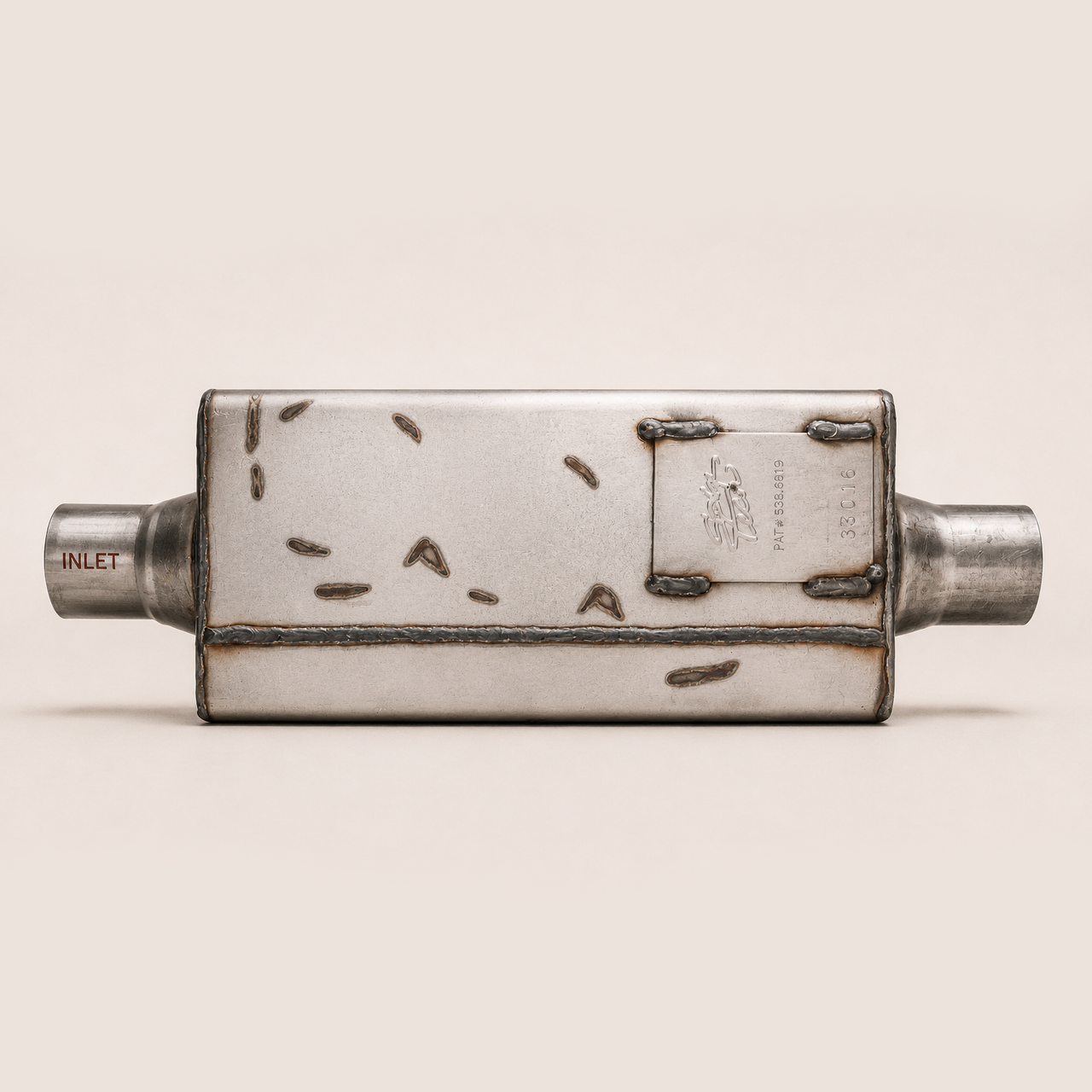 Pro Street 6221 Muffler Front View