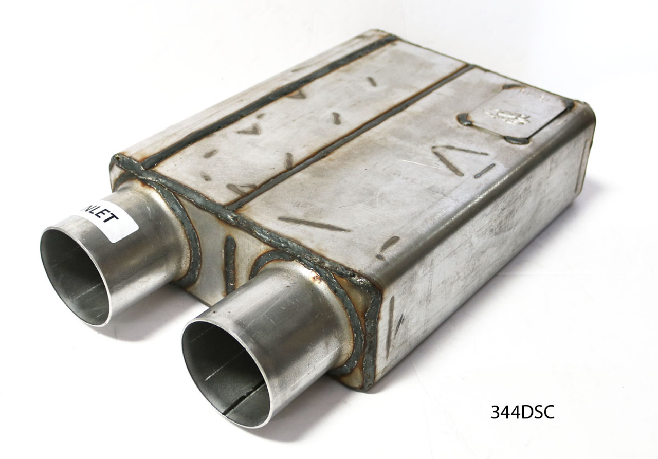 3 in 3 out muffler