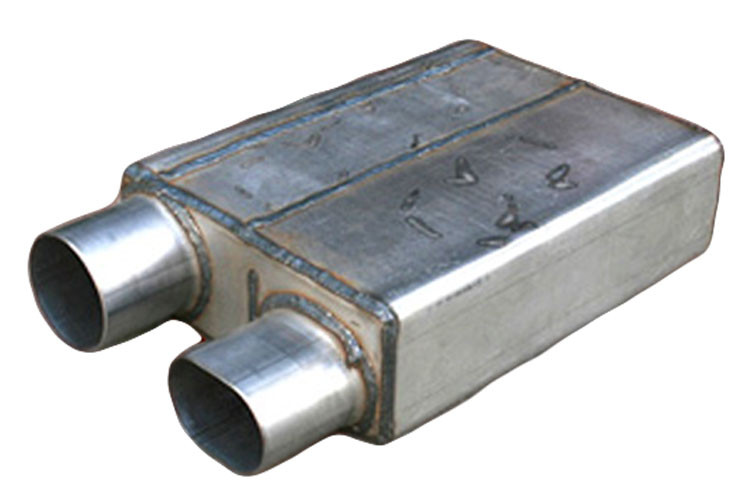 Sportsman Split Case 349-3SCS 3" Round Inlet, 3" Oval Outlet