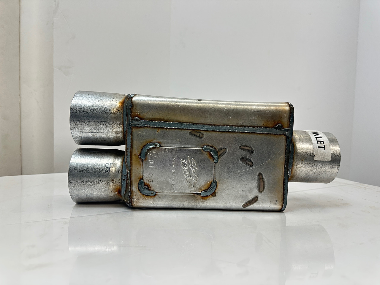 9446 3" Center Inlet, 3" Dual Outlet - Blem