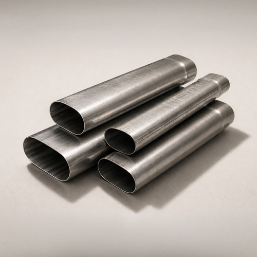 Oval Tubes Straight Lengths, Expanded One End