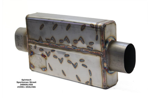 SpinTech Sportsman Street 3000XLV Oval Series Muffler