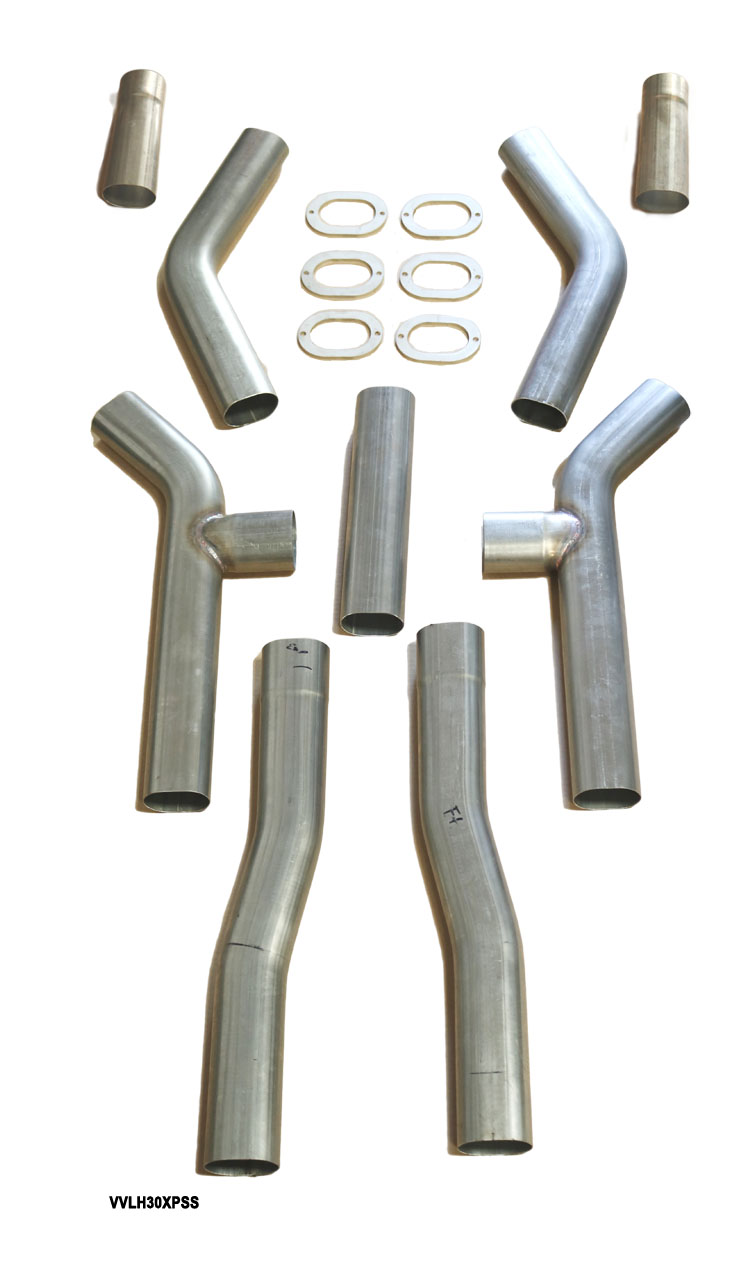 New Expanded OVAL H Pipe Kit SpinTech Performance Mufflers & Exhaust Systems, Oval Tubing