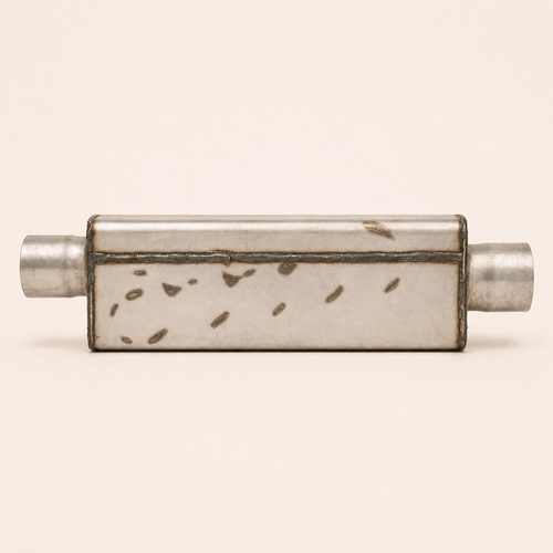 SpinTech Mini Street Muffler, Small Muffler for Motorcycles