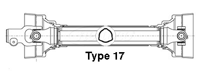 8-0102 Power Take Off Propshaft Assembly