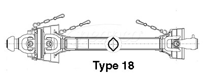 8-0200 Power Take Off Propshaft Assembly