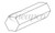 72-1125 Power Take Off Solid Shaft - Hexagonal