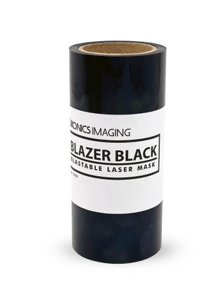 Blazer Black laser sandcarving mask