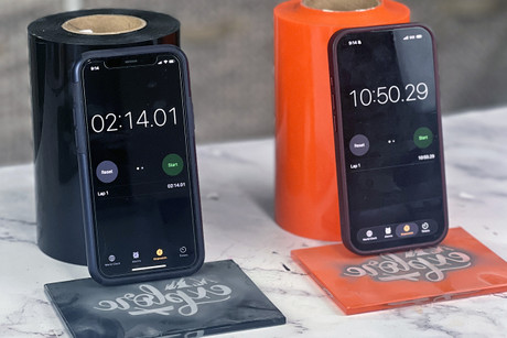 Blazer Black vs. Blazer Orange: Diode Laser Time Study on Glass