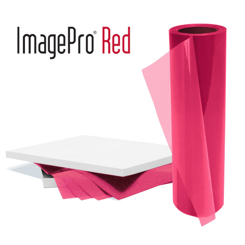 ikonics imaging imagepro red photoresist film for sandcarving