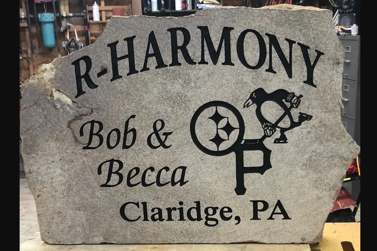 Customer Feature Stenciled Stones IKONICS Imaging