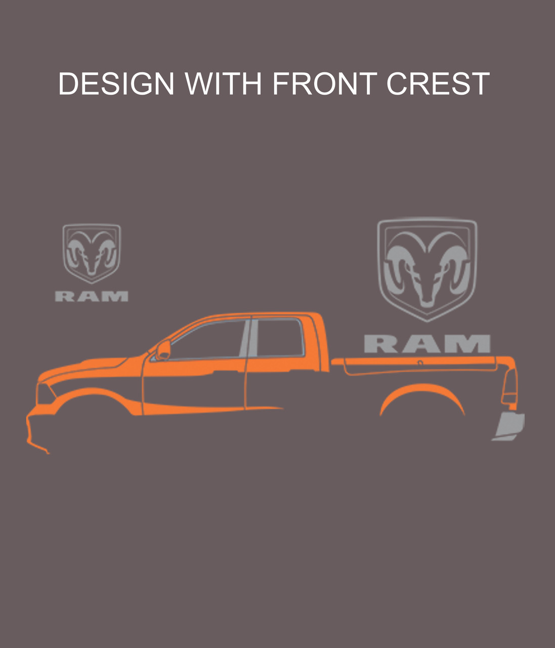 dodge ram logo silhouette