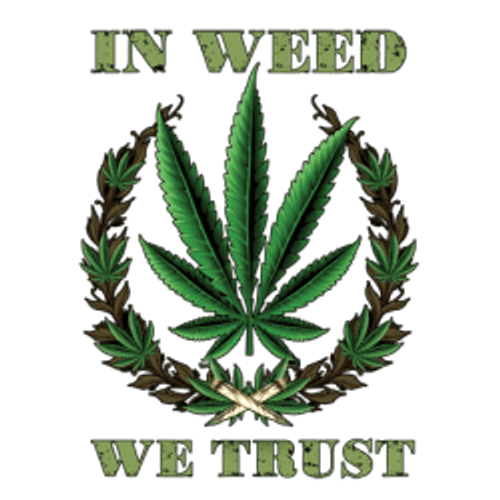 Adult DryBlend® T-Shirt - IN WEED WE TRUST
