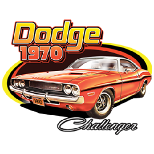 T-Shirt XL 2XL 3XL - DODGE PLYMOUTH 1970 CHALLENGER HOT ROD