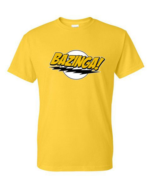 T-Shirt - BAZINGA ! FLASH STYLE - FUNNY / HUMOR / NOVELTY Adult DryBlend®