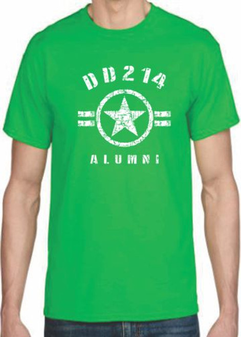 Adult DryBlend® T-Shirt - (DD214 ALUMNI-AMERICAN PRIDE / MILITARY)