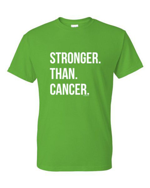 T-Shirt -  STRONGER THAN  CANCER II - PINK awareness Adult