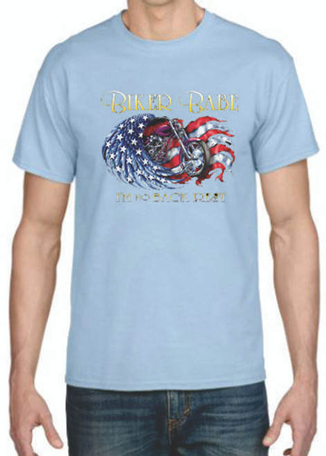Adult DryBlend® T-Shirt - (BIKER BABE - BIKER / CHOPPER)